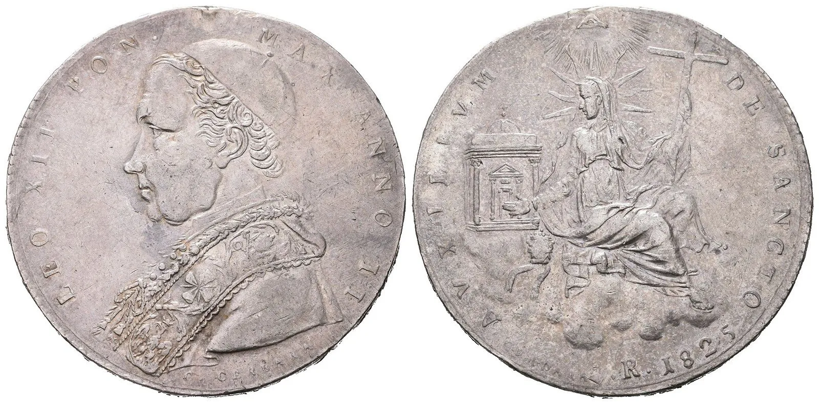 Vatikán, Leo XII., 1823 - 1829 — 1