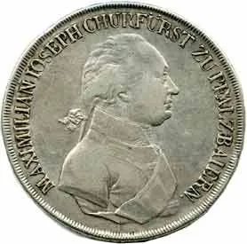 Bavorsko, Maximilian IV./I. Josef, 1799 - 1825 — 1
