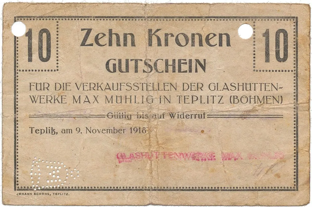 Nouzovky české od roku 1914 — 1