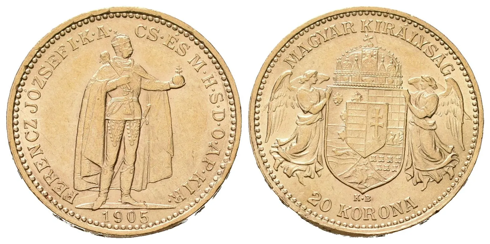 20 Koruna 1905 KB