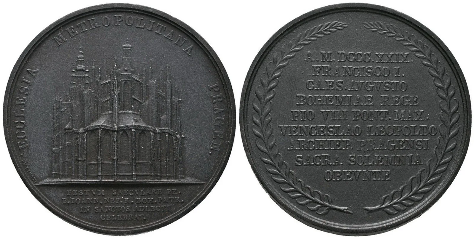 Praha - arcibiskupství, Václav Leopold Chlumčanský, 1814 - 1830 — 1