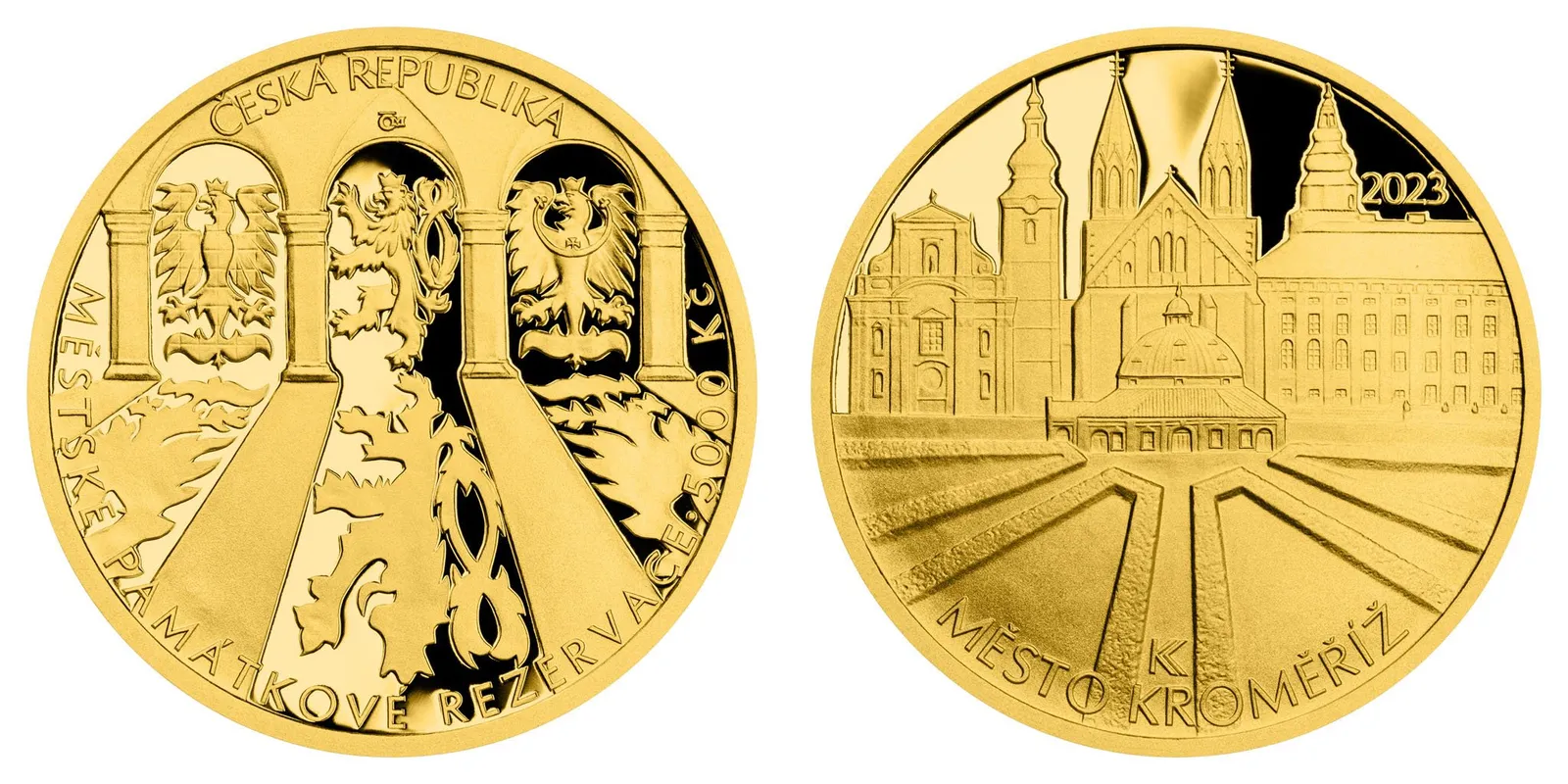 5000 Kč 2023 - Město Kroměříž, PROOF
