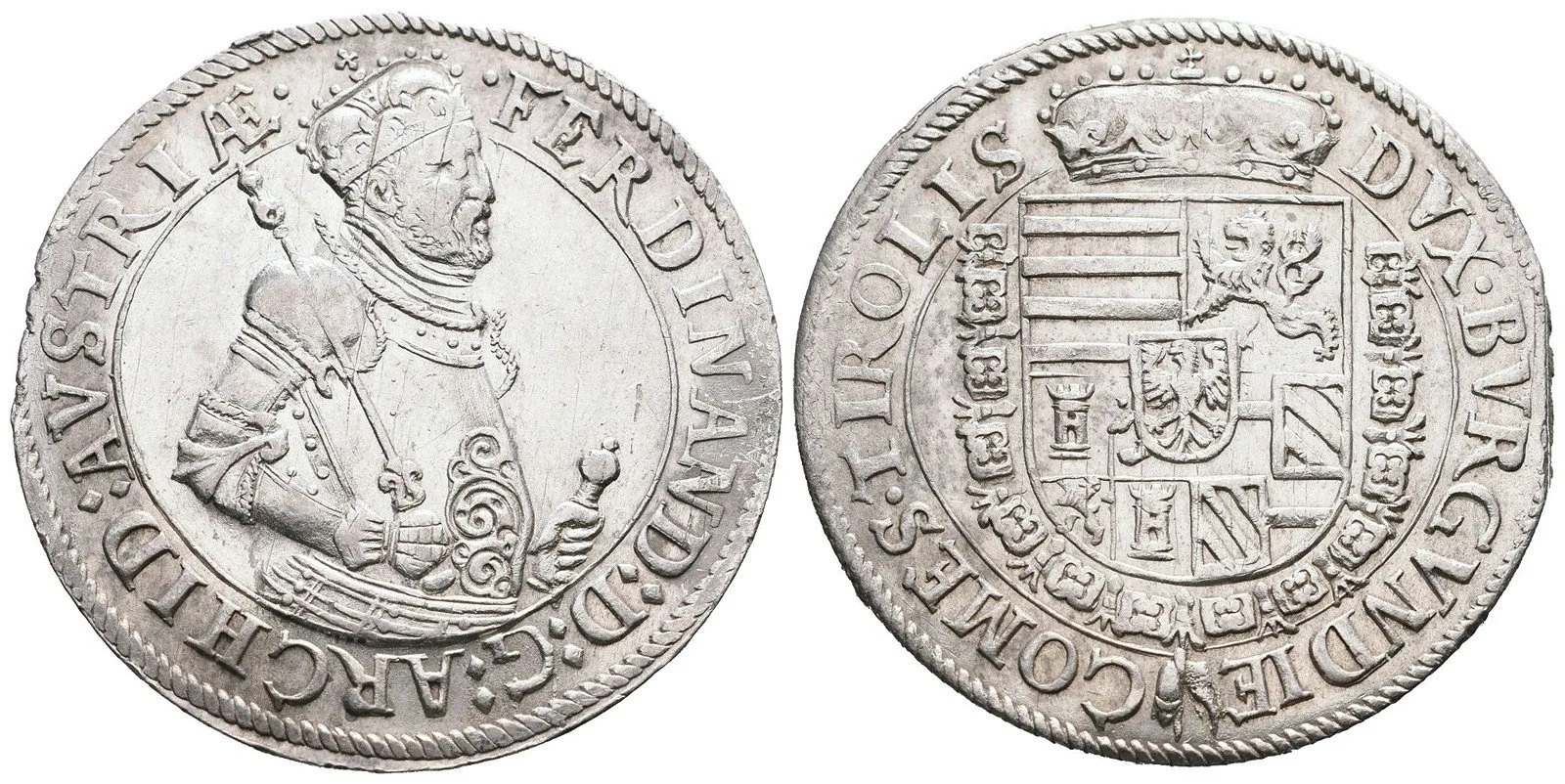 Arcivévoda Ferdinand Tyrolský, 1564 - 1595 — 1