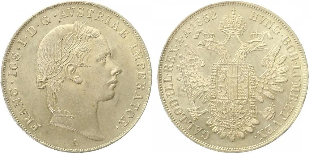 Konvenční měna, 1848 - 1857 — 1