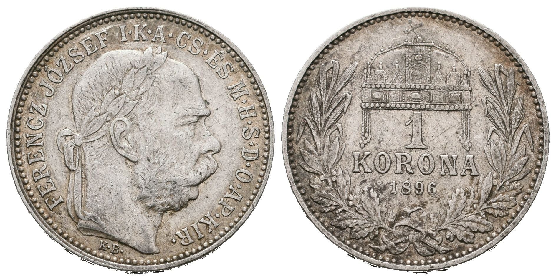 1 Koruna 1896 KB