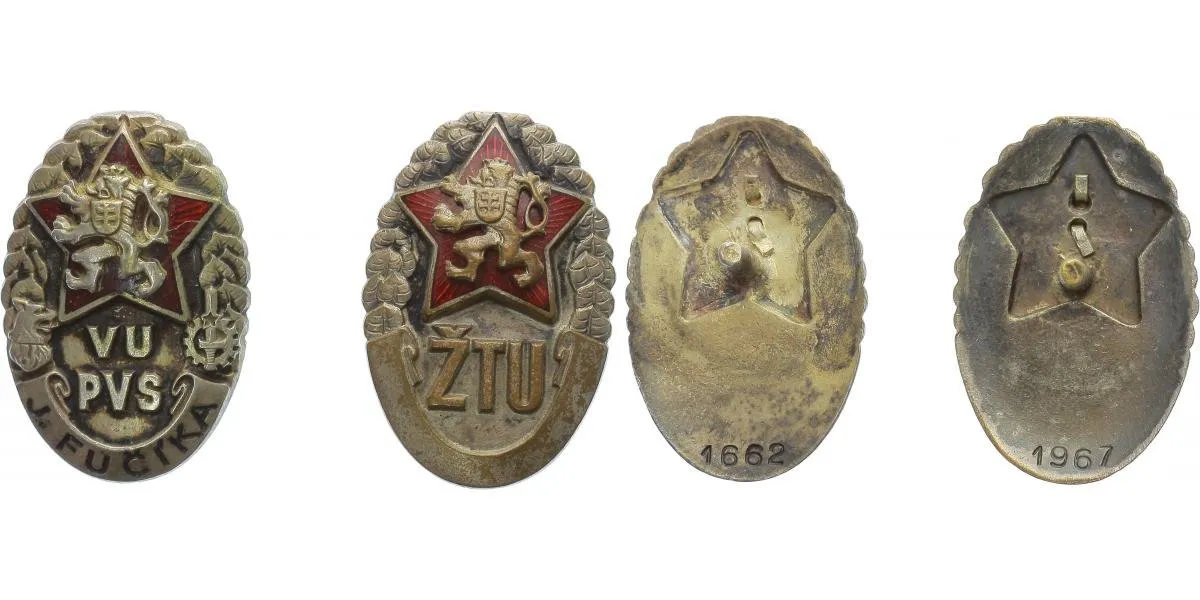 Československo - odznaky vojenských škol — 1