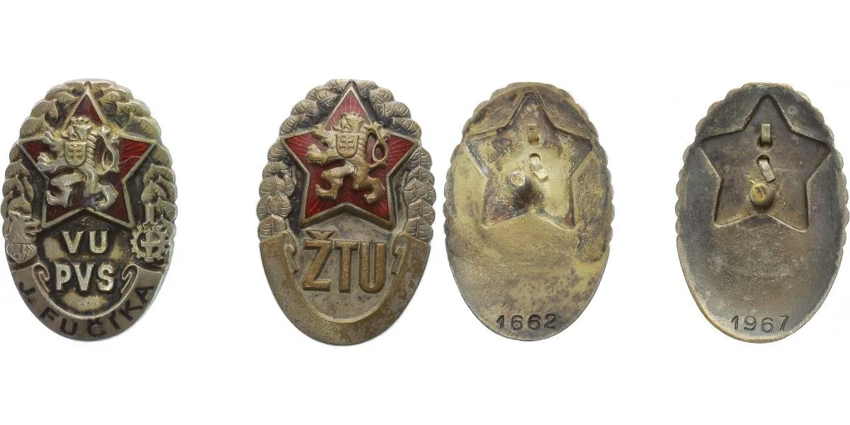 Československo - odznaky vojenských škol — 1
