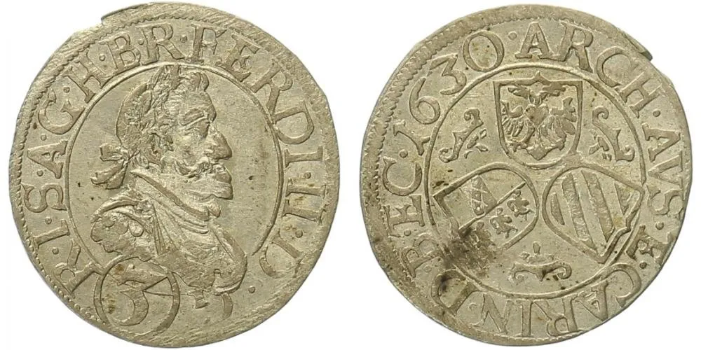 Ferdinand II., 1619 - 1637 (Mince dobrého zrna) — 1