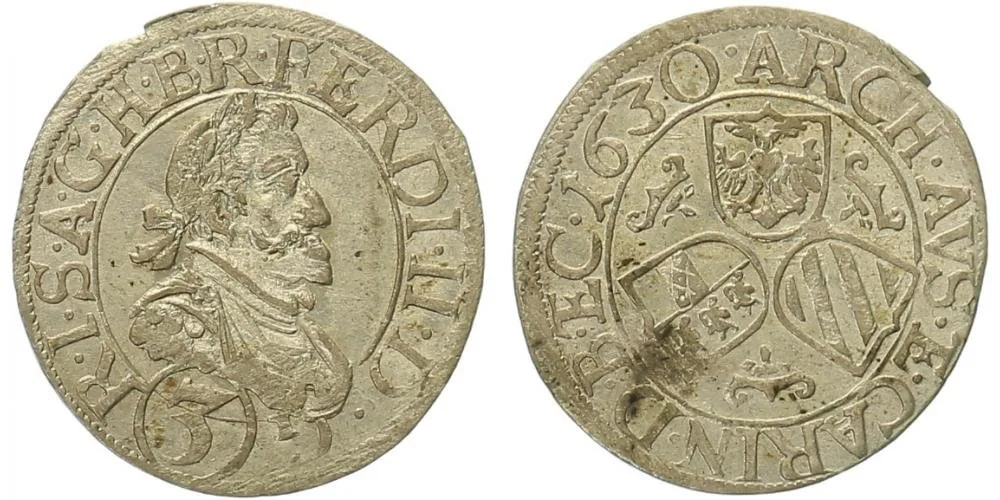 Ferdinand II., 1619 - 1637 (Mince dobrého zrna) — 1