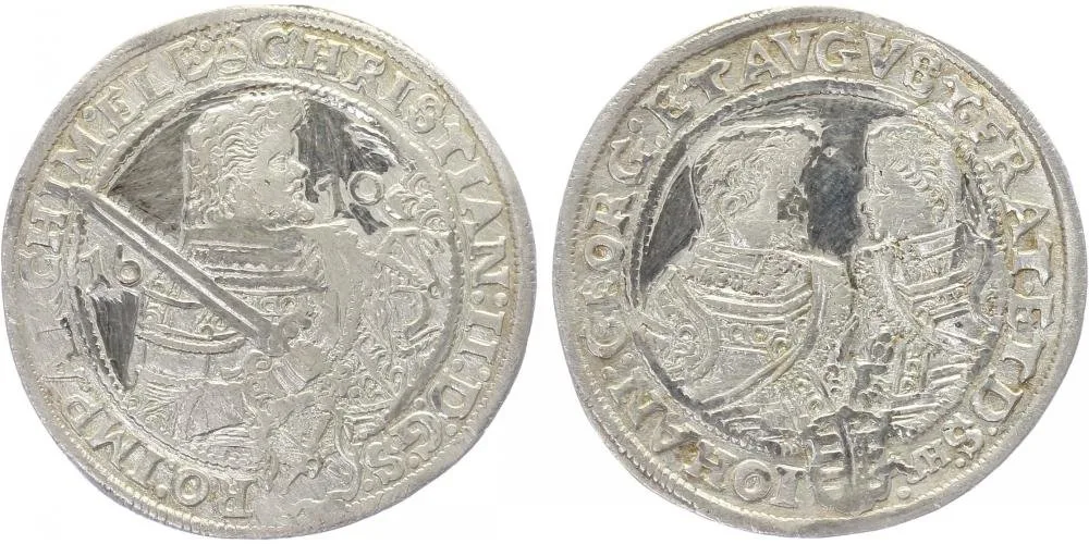 Sasko, Christian II., Johann Georg I. a August, 1591 - 1611 — 1