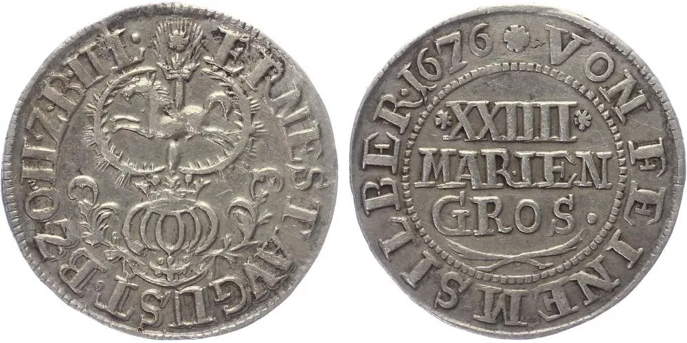 Braunschweig - Lüneburg - Calenberg - Hannover, Ernst August, 1662 - 1698 — 1
