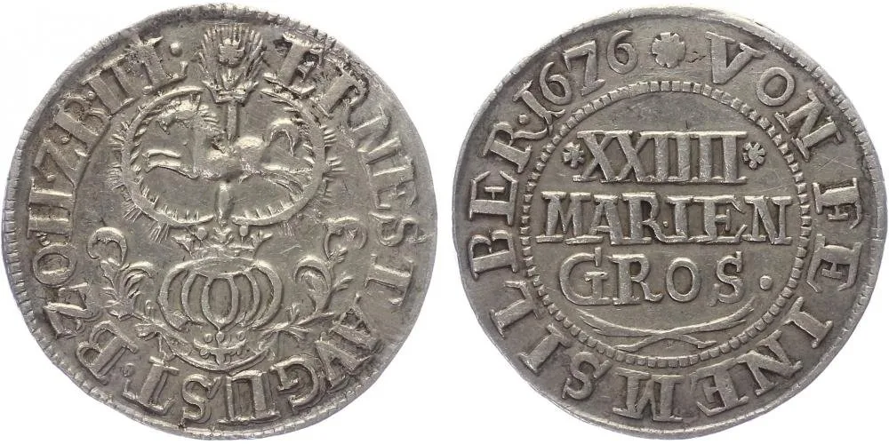 Braunschweig - Lüneburg - Calenberg - Hannover, Ernst August, 1662 - 1698 — 1