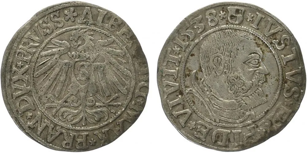 Prusko, Albrecht von Brandenburg, 1525 - 1568 — 1