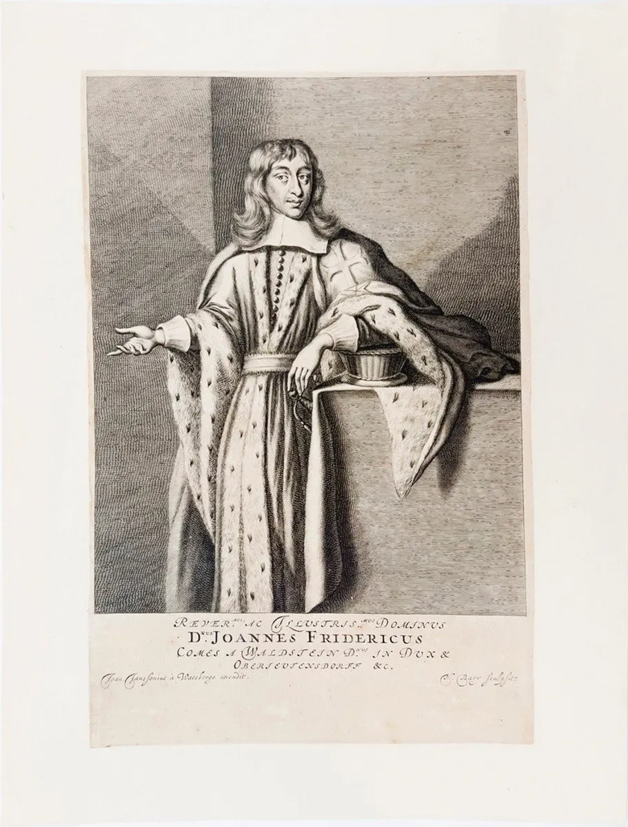 Praha - arcibiskupství, Johann Friedrich Graf von Waldstein, 1688 - 1694 — 1