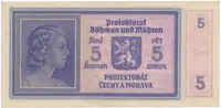 5 Koruna b.d. (1940), série A, Hej.31a - fotografie 2
