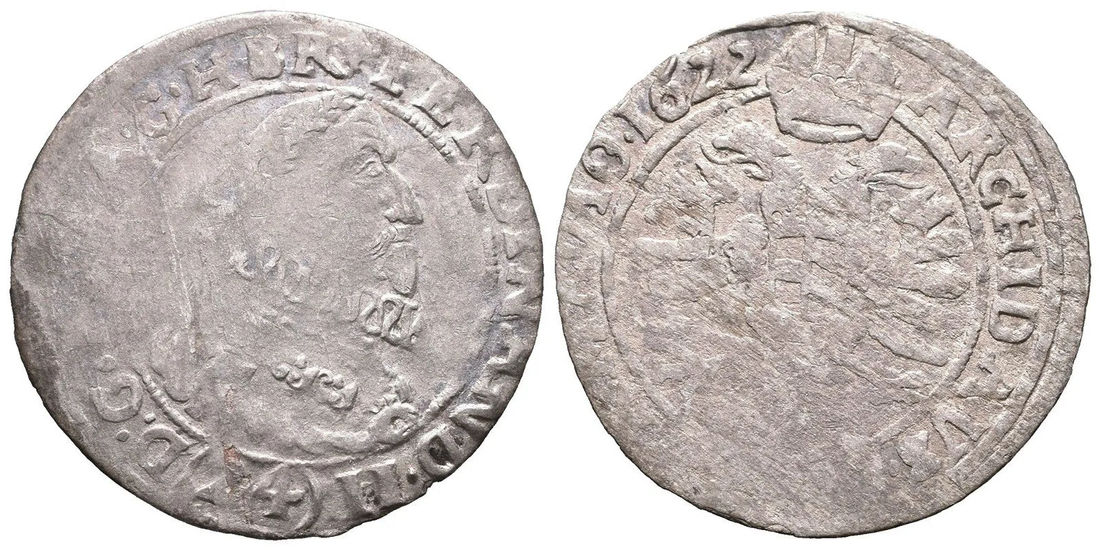 Ferdinand II., 1619 - 1637 (Mince kiprová) — 1