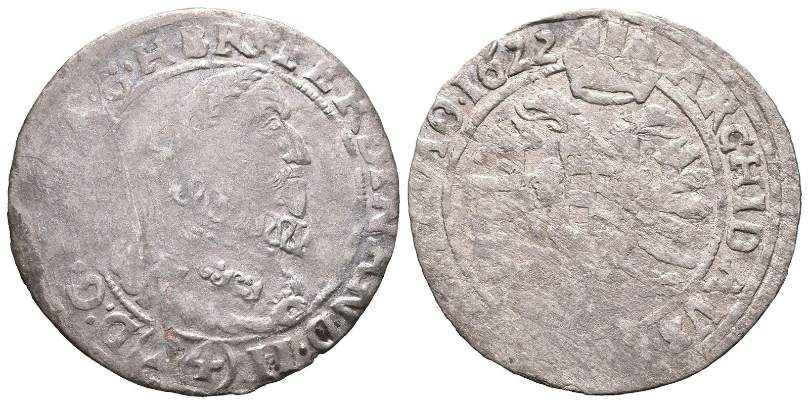 Ferdinand II., 1619 - 1637 (Mince kiprová) — 1