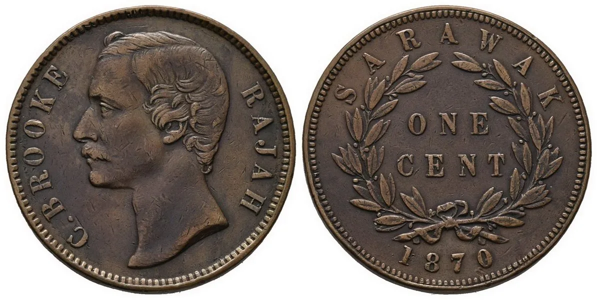Sarawak, Charles J. Brooke Rajah, 1868 - 1917 — 1