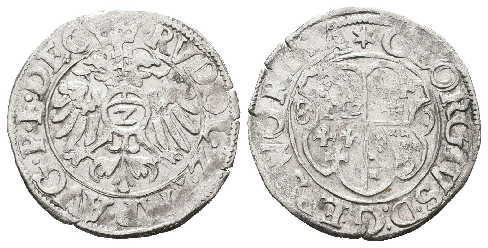 Worms, 1/2 Batzen 1589