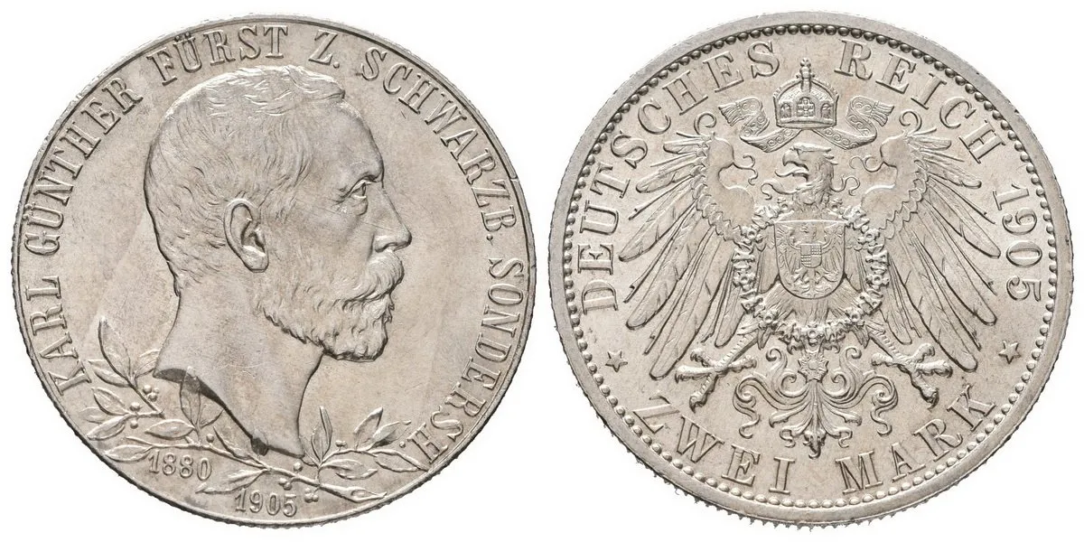 Schwarzburg - Sondershausen, Karl Günther, 1880 - 1909 — 1