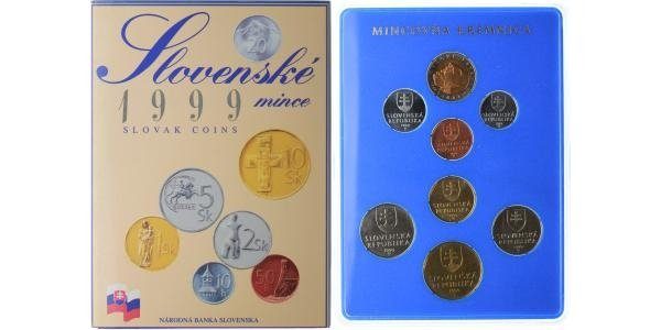 Ročníková sada mincí 1999 -SR