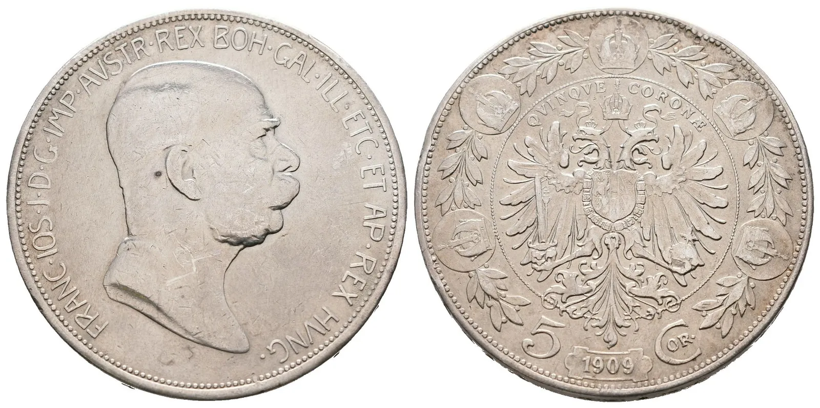 5 Koruna 1909