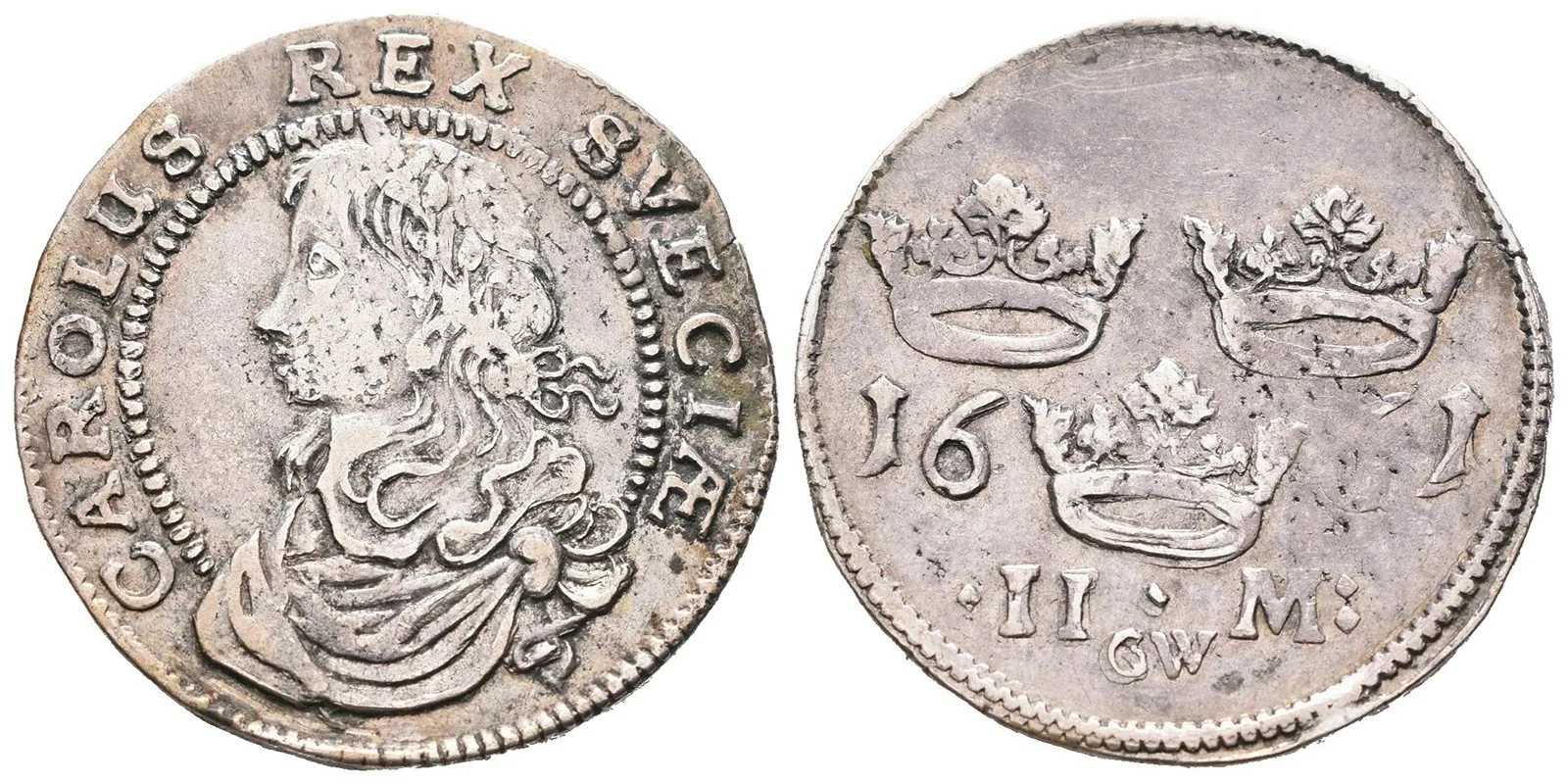 Švédsko, Carl XI., 1660 - 1697 — 1