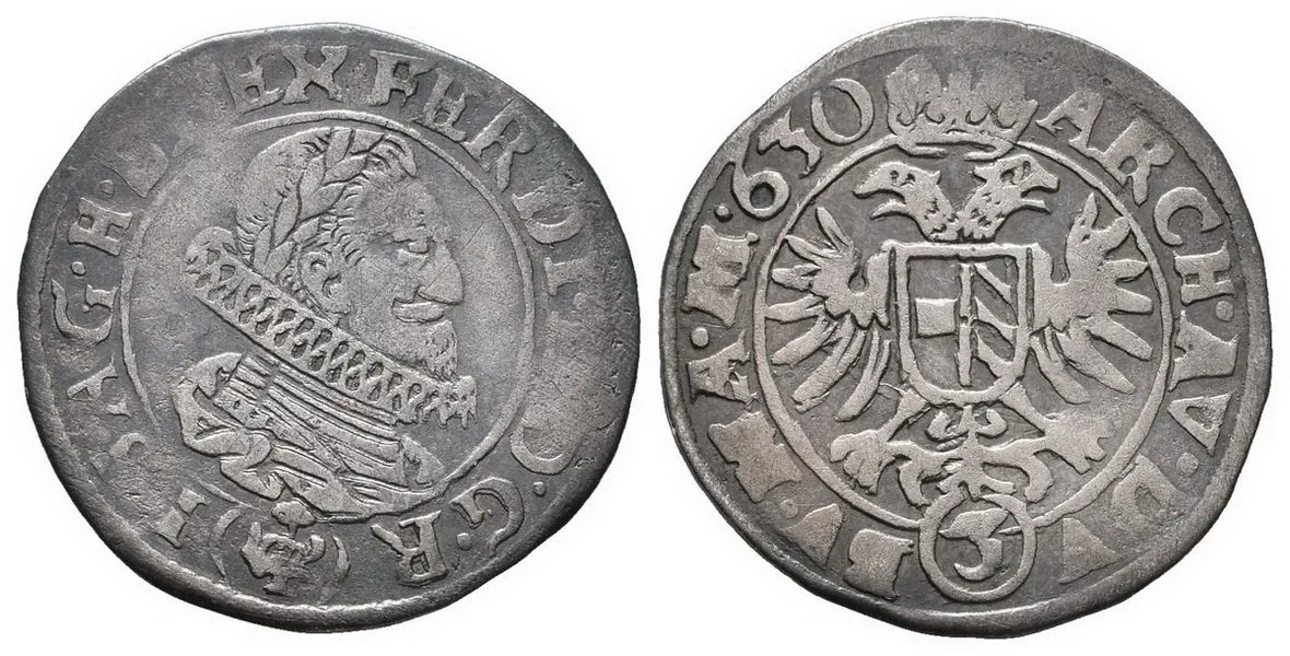 Ferdinand II., 1619 - 1637 (Mince dobrého zrna) — 1