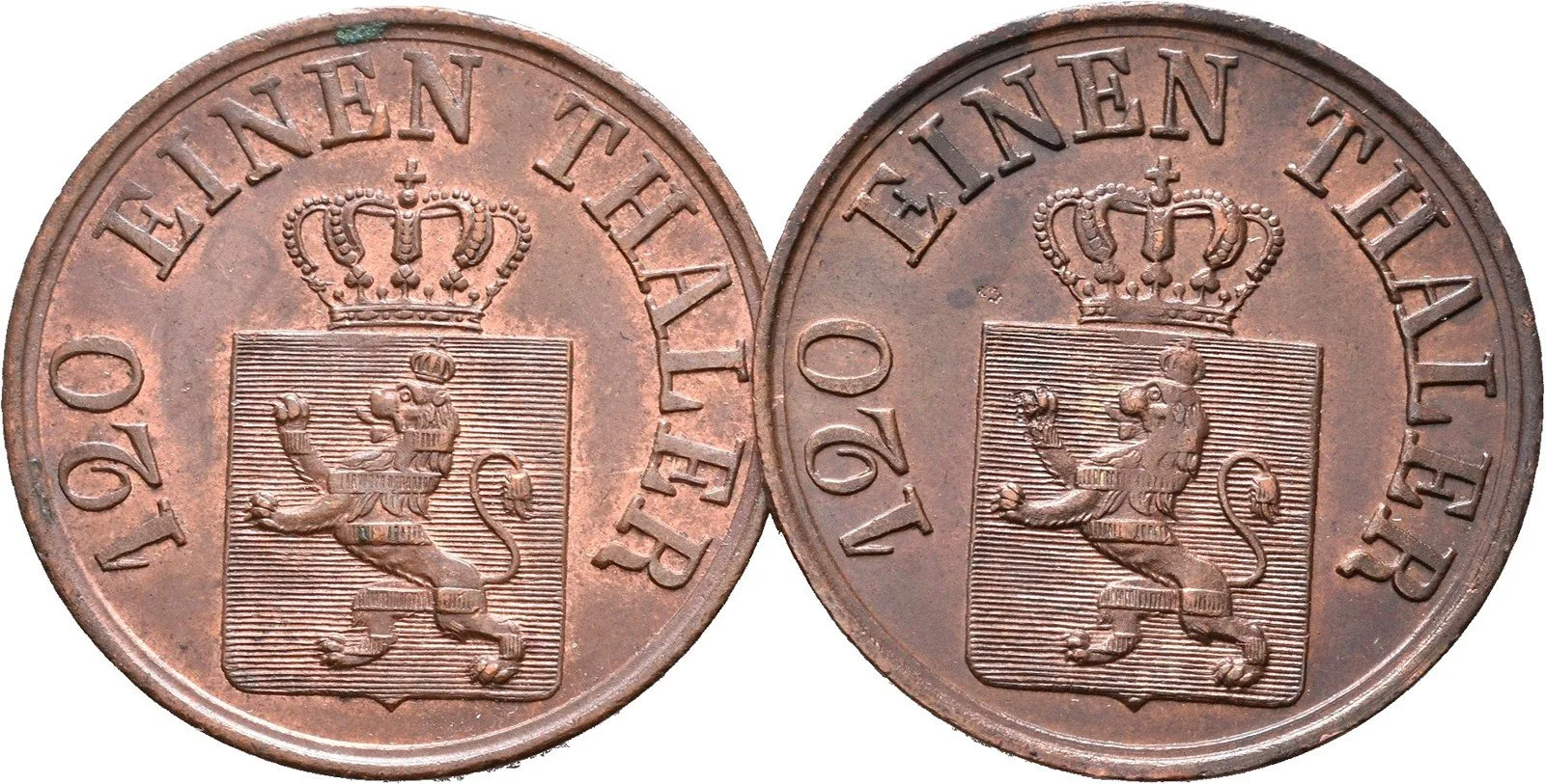 Hessen - Kassel, Friedrich Wilhelm I., 1847 - 1866 — 1