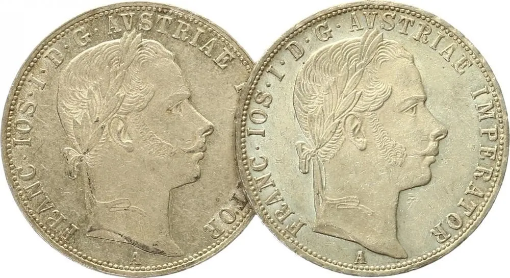 Rakouská a spolková měna, 1857 - 1892 — 1