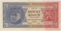 Československo, 20 Koruna 1926, tisk TB NBČS, Hej.21c2 - fotografie 2