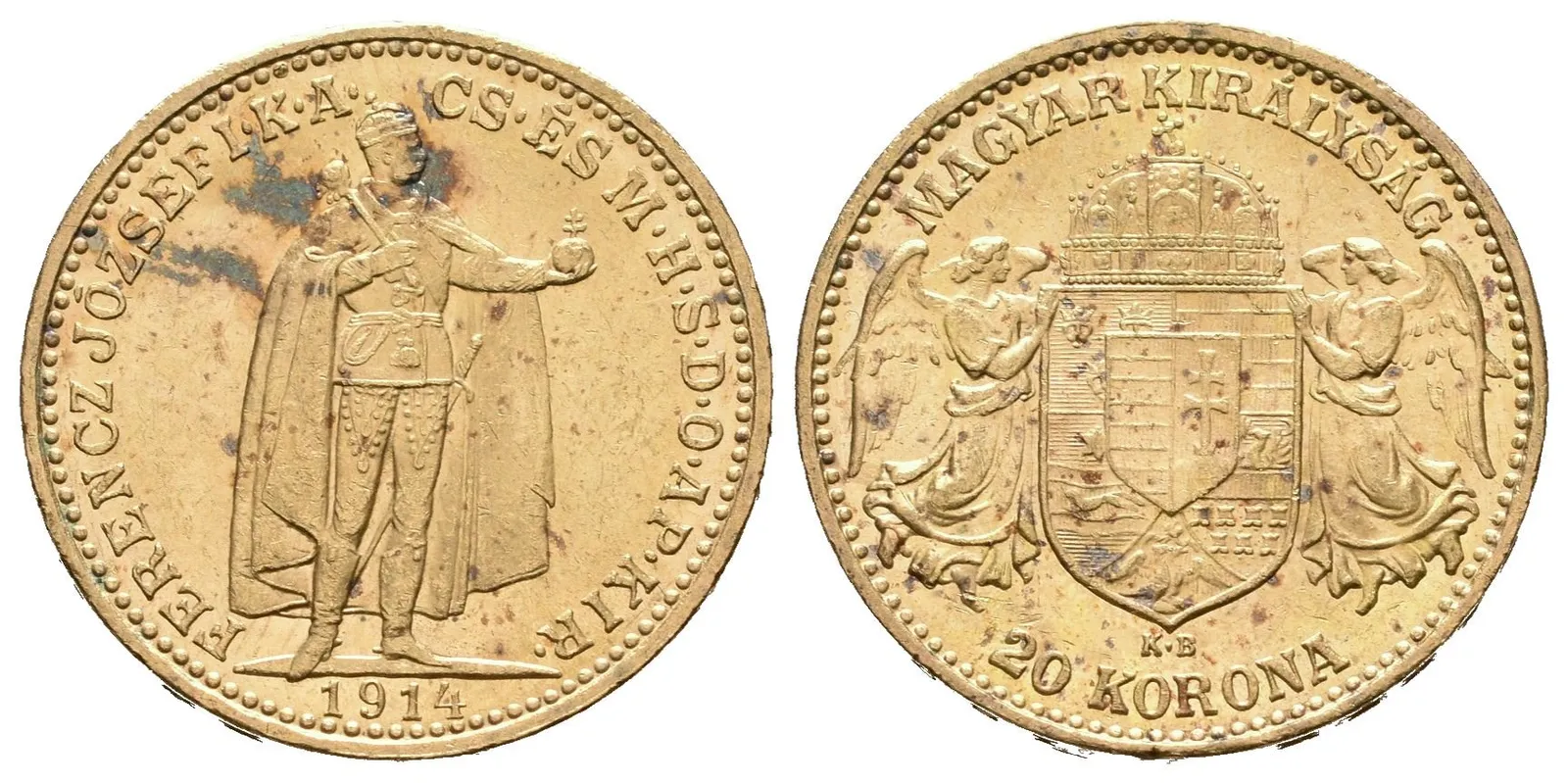 20 Koruna 1914 KB