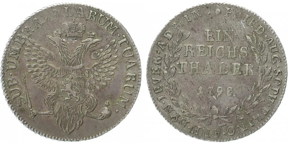 Rusko, Jever, Friederika Augusta Sophie von Anhalt, 1793 - 1807 — 1