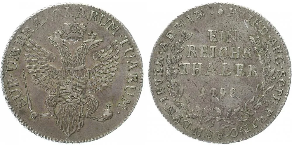 Rusko, Jever, Friederika Augusta Sophie von Anhalt, 1793 - 1807 — 1
