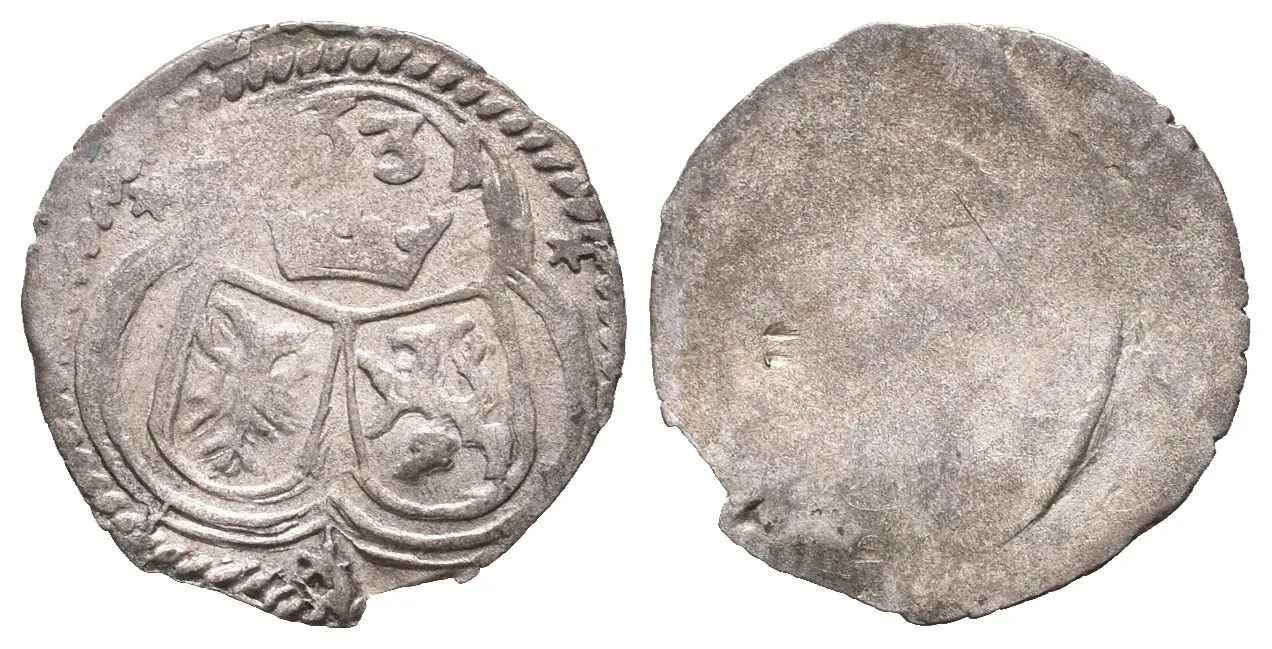 1/2 Krejcar 1631, Kutná Hora-Hölzl, Hal.820, pěkná zachovalost, patina, — 1