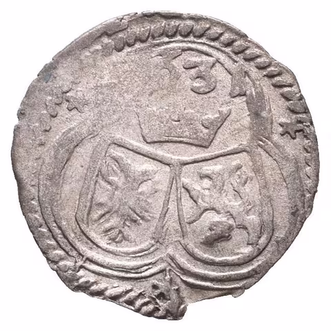 1/2 Krejcar 1631, Kutná Hora-Hölzl, Hal.820, pěkná zachovalost, patina,