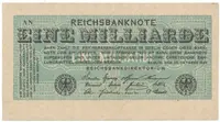 Německo, 1 Milliarde Mark 1923, Ro.119a