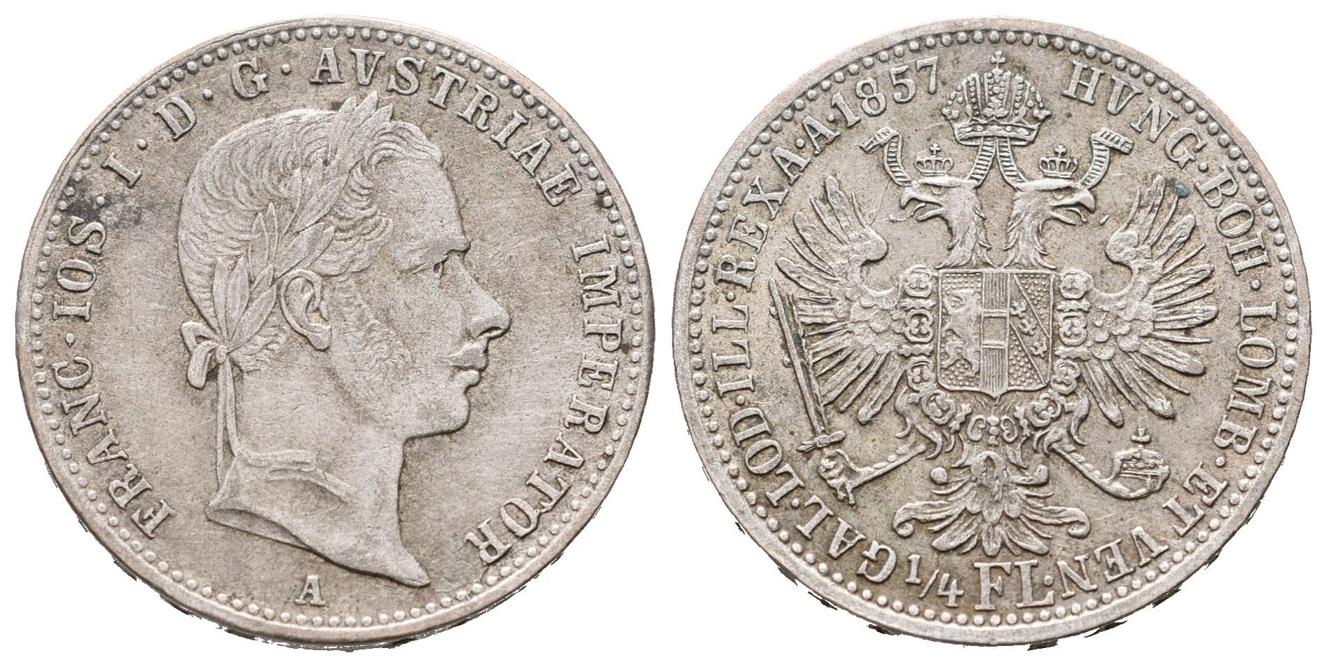 1/4 Zlatník 1857 A