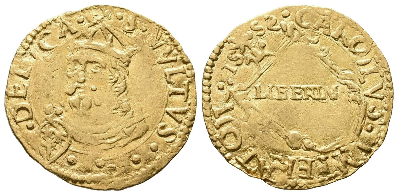 Itálie - Lucca, Karel V. Habsburský a Španělský, 1516 - 1554 — 1