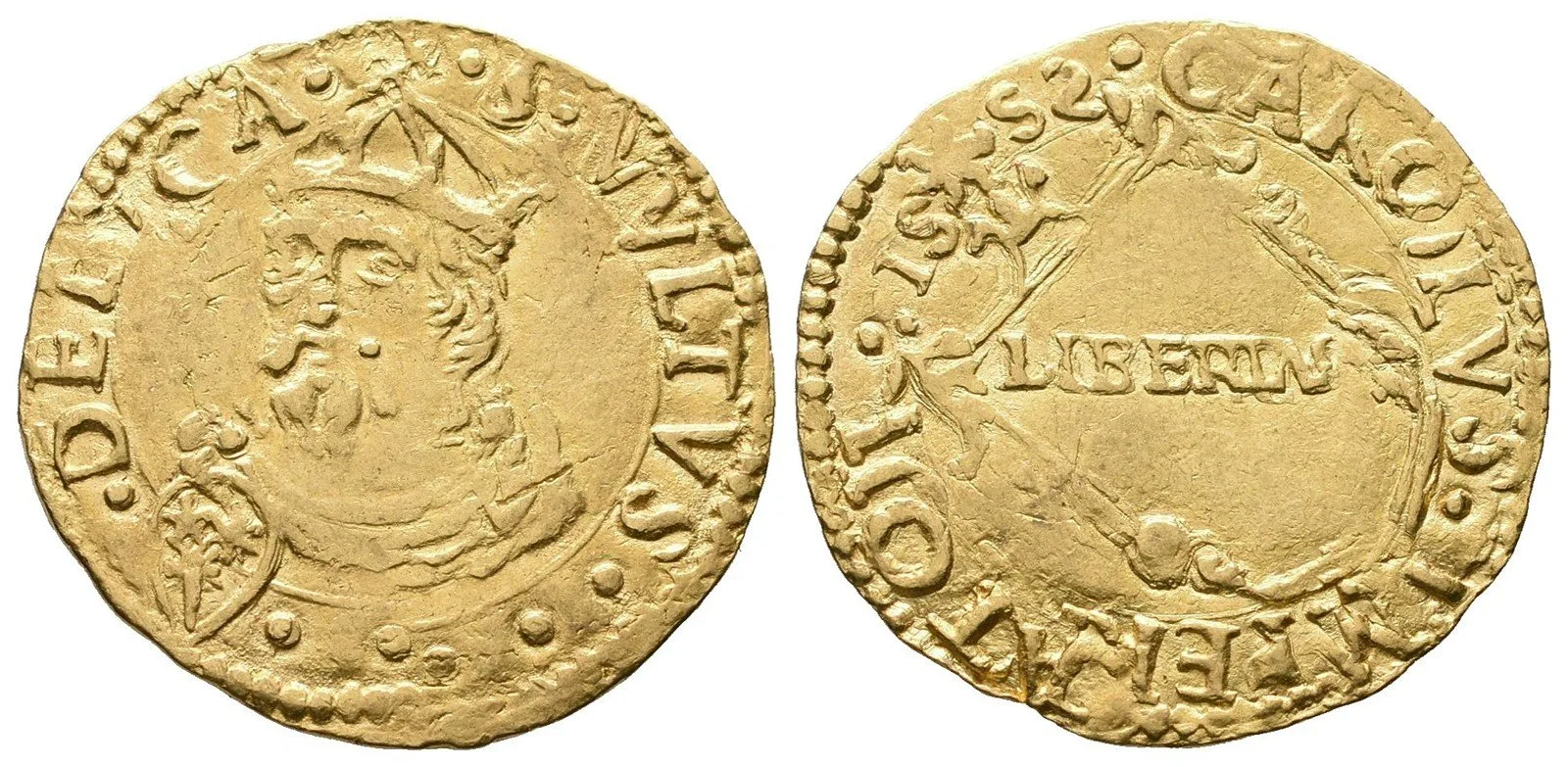 Itálie - Lucca, Karel V. Habsburský a Španělský, 1516 - 1554 — 1