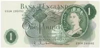 Velká Británie, 1 Pound (1962~1966), Hollom, P.374c