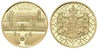 Medaile 2011 (Fojtů, Lietava) - Zámek Sychrov. Au 0,999, 22 mm (7,78 g), kapsle, — 1