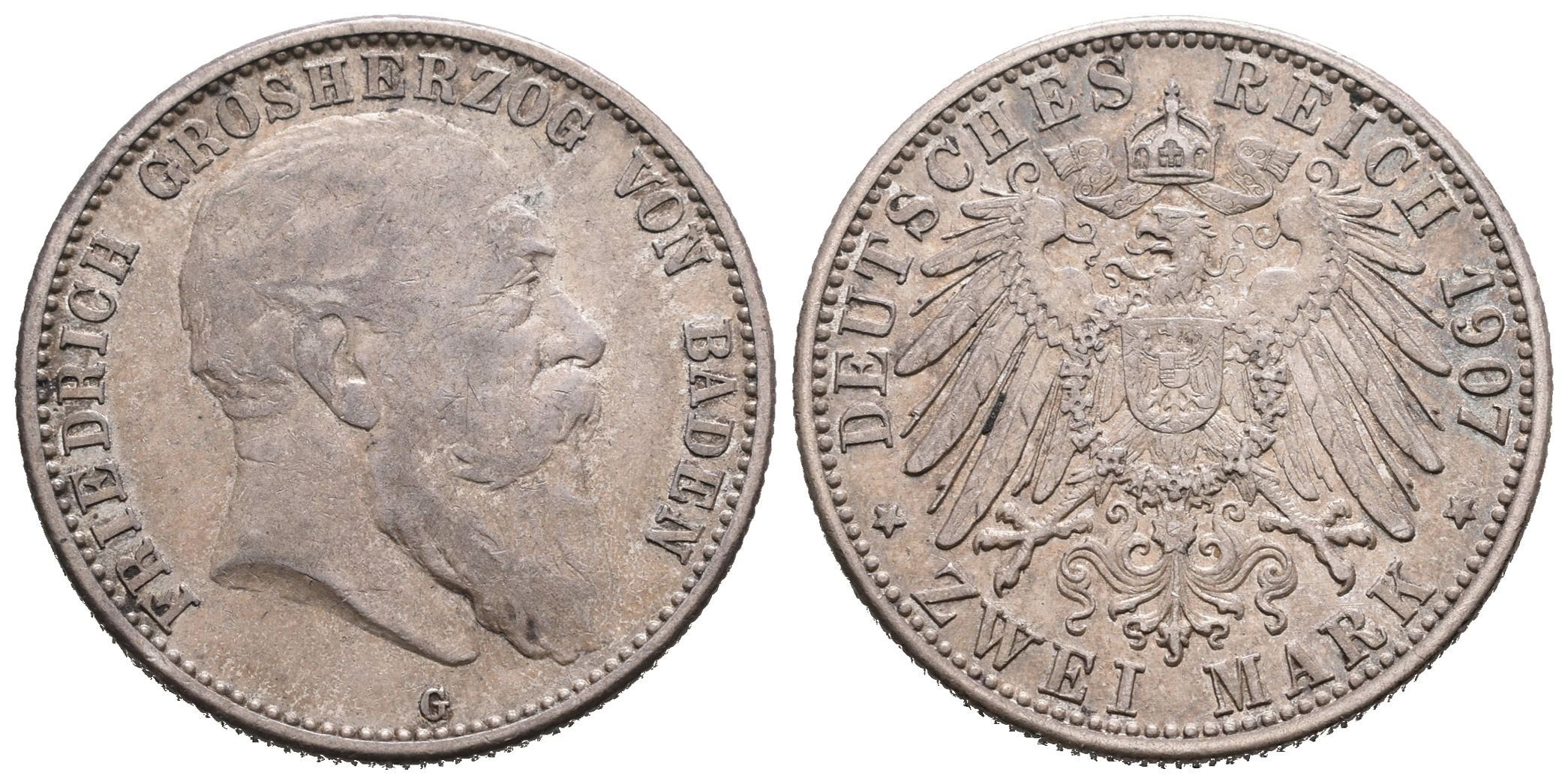 Baden, 2 Marka 1902 - 50. výročí panování