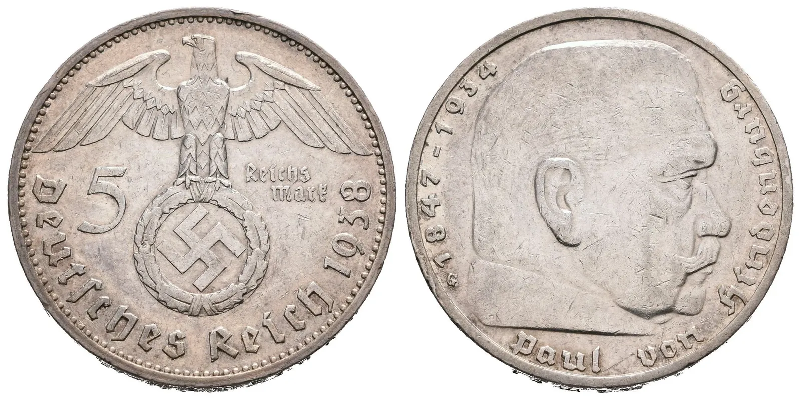III. říše, 5 Marka 1938 G