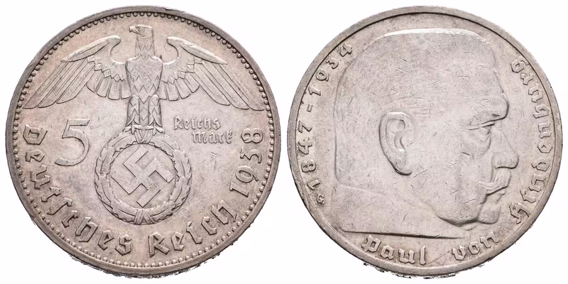 III. říše, 5 Marka 1938 G