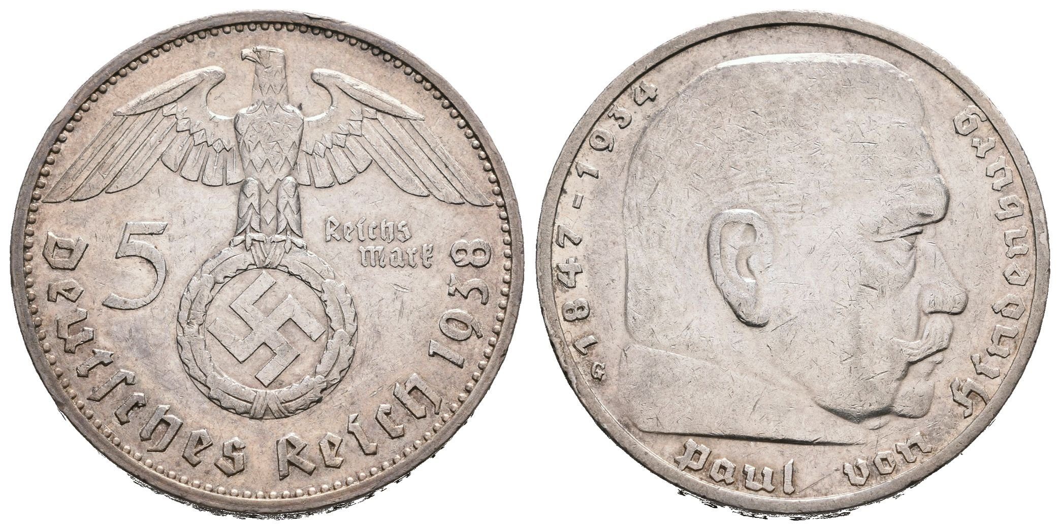 III. říše, 5 Marka 1938 G