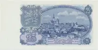 Československo, 25 Koruna 1953, tisk Praha, série KA, perf. 3 m.d., Hej.93b1.S1 - fotografie 2