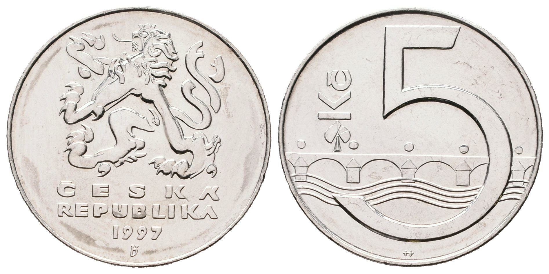 5 Koruna 1997