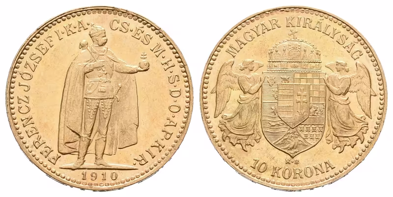 10 Koruna 1910 KB