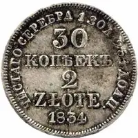 Ražby pro Polsko, Mikuláš I., 1825 - 1855 — 1